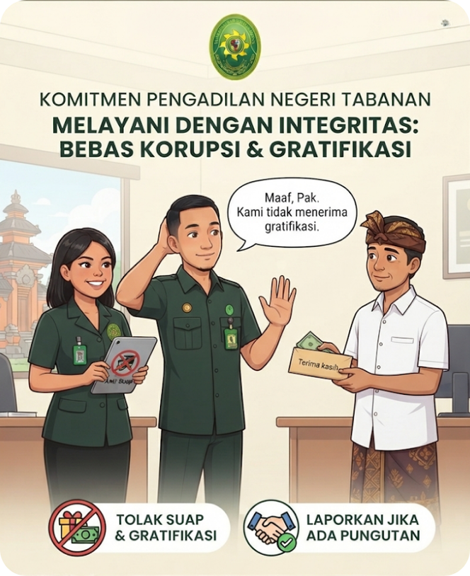 Komitmen Anti Korupsi & Gratifikasi